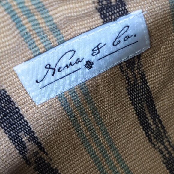 NENA & CO Bag Artisan Vintage Woven Clutch with Wrist Strap *EXCELLENT* - Picture 11 of 12